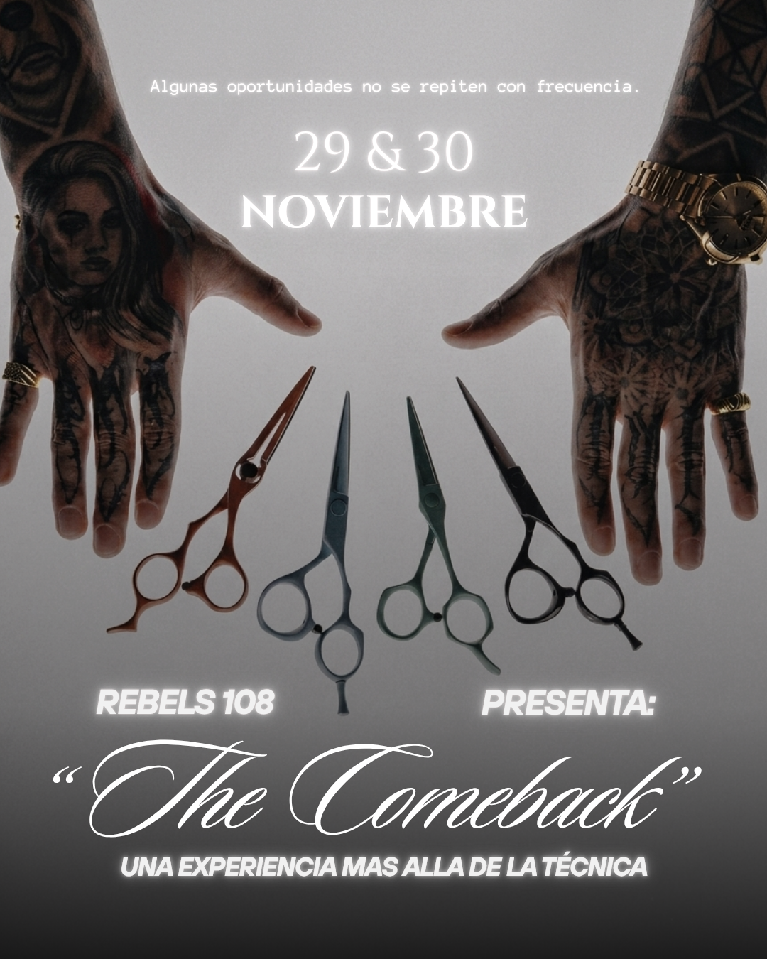 Boletos "The comeback"