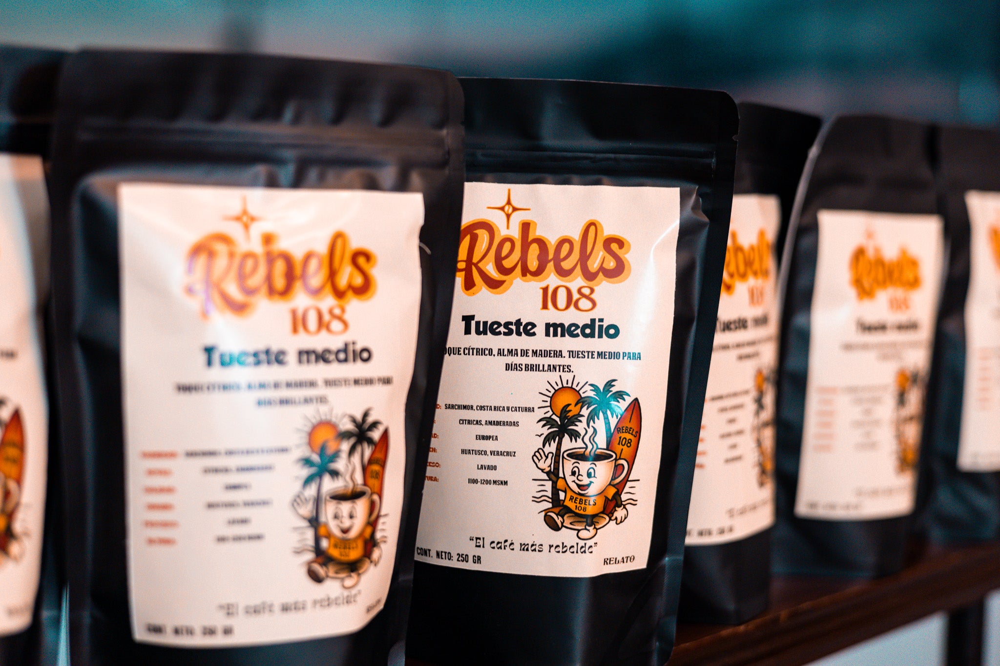 Cafe en grano Rebels 108