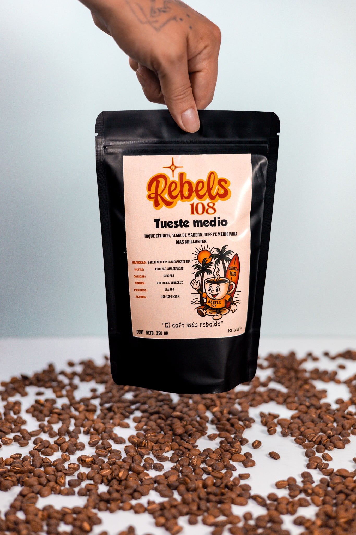 Cafe en grano Rebels 108