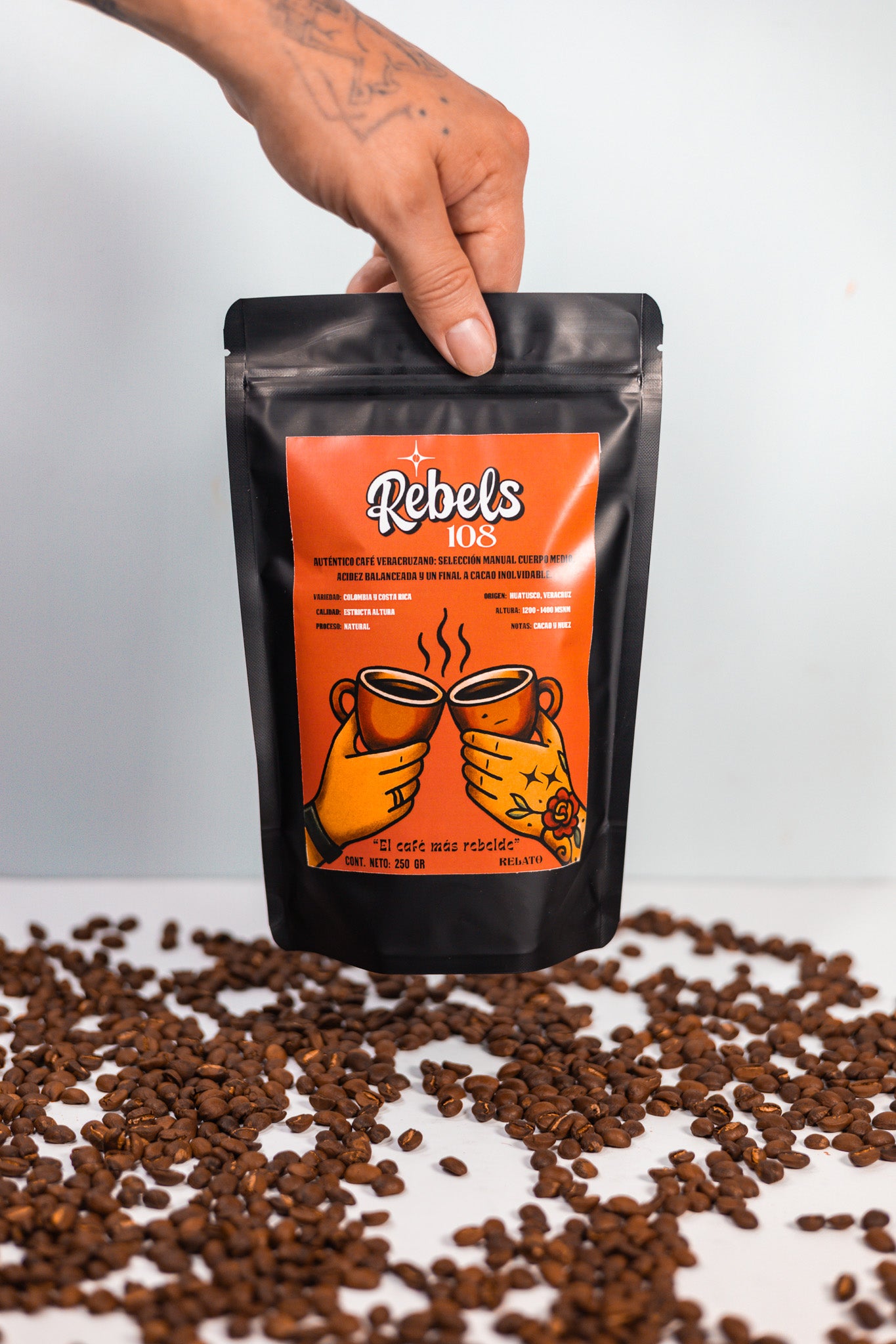 Cafe en grano Rebels 108
