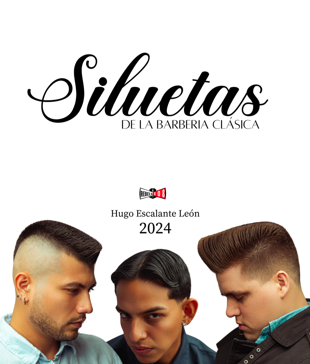 Ebook "Siluetas de barberia clasica"