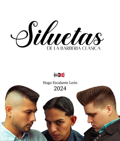 Ebook &quot;Siluetas de barberia clasica&quot;