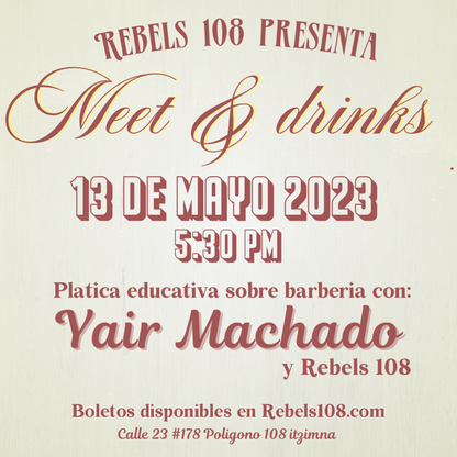 Boletos “Meet and drinks”